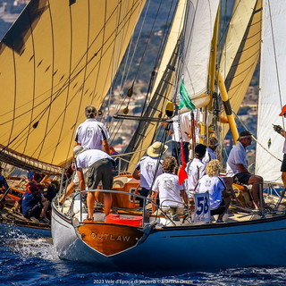 Anche le imbarcazioni sanremese di sloop 'Turnasi' hanno partecipato alle Vele d'Epoca di Imperia