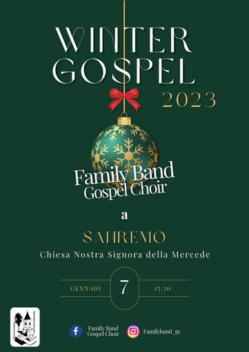 Sanremo: nella parrocchia della Mercede approda il tour natalizio del Coro Gospel Family Band
