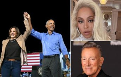 Springsteen, Beyonce, gli Obama: la strategia di Kamala Harris, a caccia di voti con le superstar