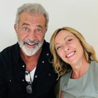 Giorgia Meloni, selfie con Mel Gibson: ecco 'Mel &amp; Mel'