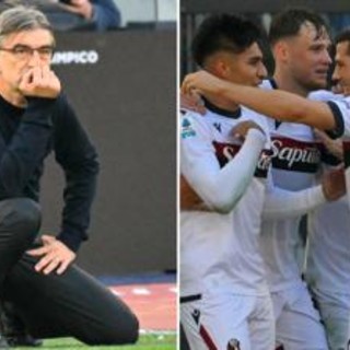 Roma-Bologna 2-3, crisi giallorossa senza fine e Juric sprofonda