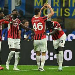 Inter-Milan 1-2, Gabbia decide il derby: vittoria rossonera