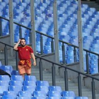 Roma-Udinese, Curva Sud vuota per protesta contro la società