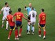 Spagna-Germania 2-1, arbitro Taylor nega rigore: bis dopo Roma-Siviglia - Video