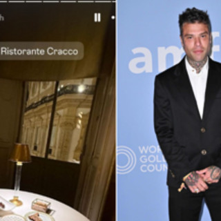 Fedez, cena romantica da Cracco con una ragazza: l'ultima volta era andato con Chiara Ferragni