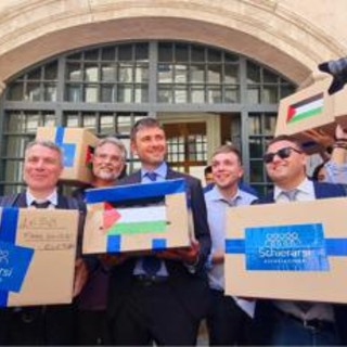 Il 'ritorno' di Di Battista, al Senato con 80mila firme pro-Palestina