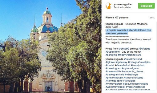 Sanremo: termina il progetto Yamgu, un documentario in 30 scatti sulla città, pubblicati su Instagram